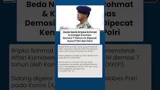 Tak Dipecat seperti Kompol Cosmas, Bripka Rohmat Sopir Rantis yang Lindas Ojol Dapat Sanksi Demosi