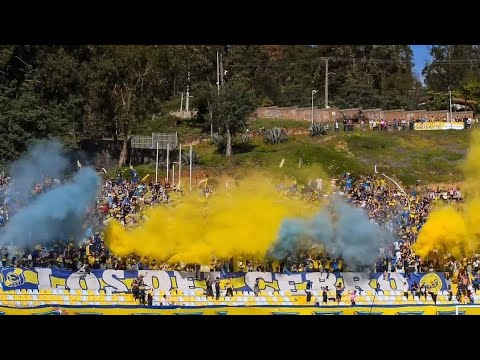 "SALIDA BARRA LOS DEL CERRO" Barra: Los del Cerro &bull; Club: Everton de Viña del Mar
