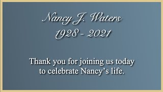 Funeral Mass for Nancy J. Waters Monday June 7, 2021 at 11:00 am