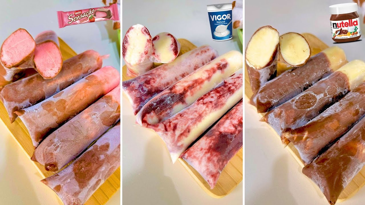 COM 1 RECEITA, FIZ 3 SABORES DE GELADINHO GOURMET QUE MAIS VENDEM! l Chef Léo Oliveira