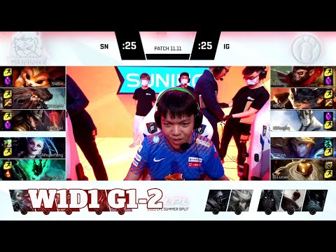 IG vs SN - Game 2 | Week 1 Day 1 LPL Summer 2021 | Invictus Gaming vs Suning G2
