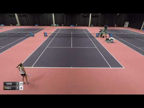 AMELIE VAN IMPE V MICHELLE DZJACHANGIROVA - W25 LOUGHBOROUGH