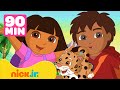 Dora Rescates Osados De Dora Y Diego Con El Jaguar Bebé 90 Minutos Nick Jr En Español