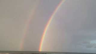 preview picture of video 'Doble arco iris en Cahuita, Costa Rica - Double rainbow in Cahuita, Costa Rica'