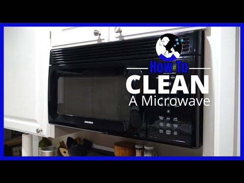 How To Easily Clean a Dirty Microwave (No CHEMICALS) Fast & Easy