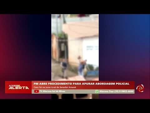 Flagrante: PM apura abordagem na zona rural de Senador Amaral