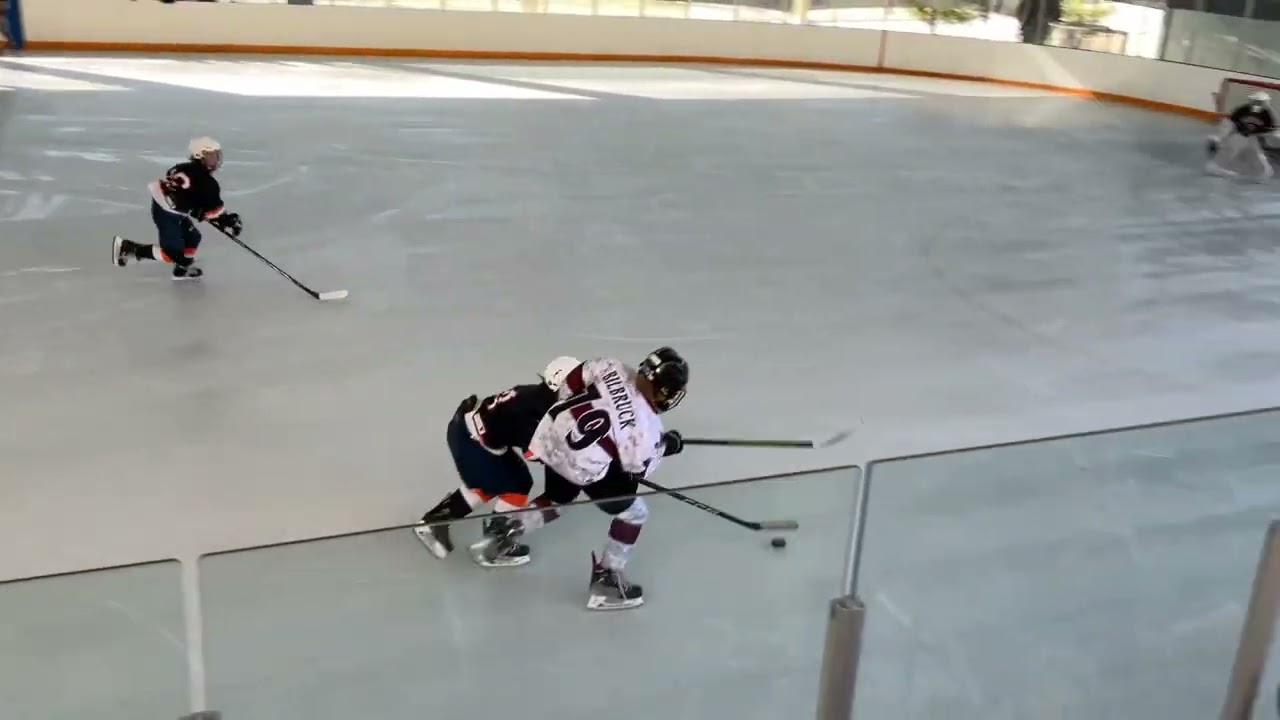 Game 27 Sioux Falls 2-0: Rhett with a break away save