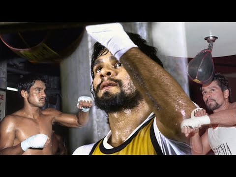 Roberto Duran in his prime training montage