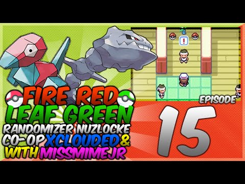 Pokemon Fire Red/Leaf Green Randomizer Nuzlocke Co-op w/ Clouded - Episode 15