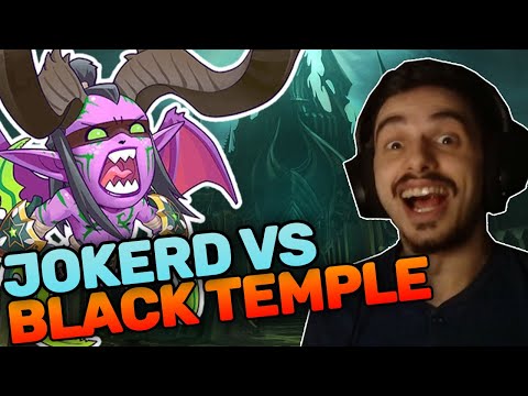 NOT PREPARED? Jokerd Enters Black Temple for the First Time on Classic TBC PTR