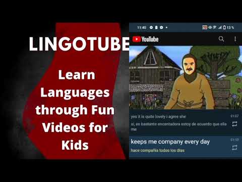 Lingotube as a tool for your children to learn languages