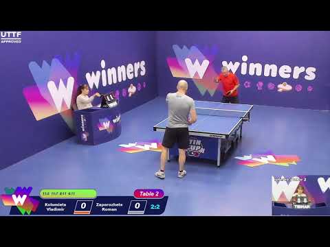 WINners CUP table 2  17.12  Kolomiets Vladimir - Zaporozhets Roman  14:30