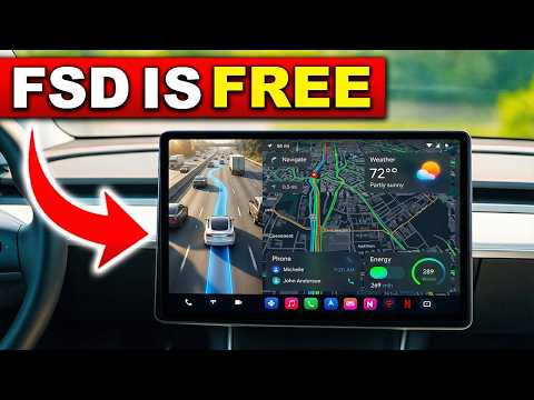 Tesla Makes FSD Free For All Owners!