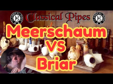 Meerschaum vs Briar Pipes, What's the Difference and Which One is for You? #tobacco #pipesmoking