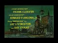 Bonanza Closing Credits December 24th 1961