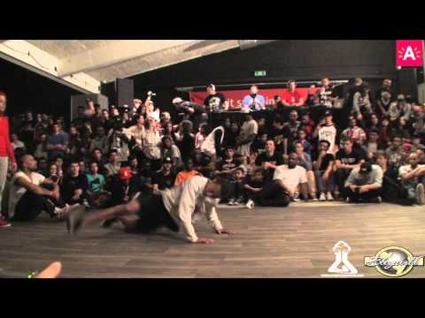 Bgirl Roxy & Bgirl Tania vs Xandin & Chines | RAW CIRCLES 2012