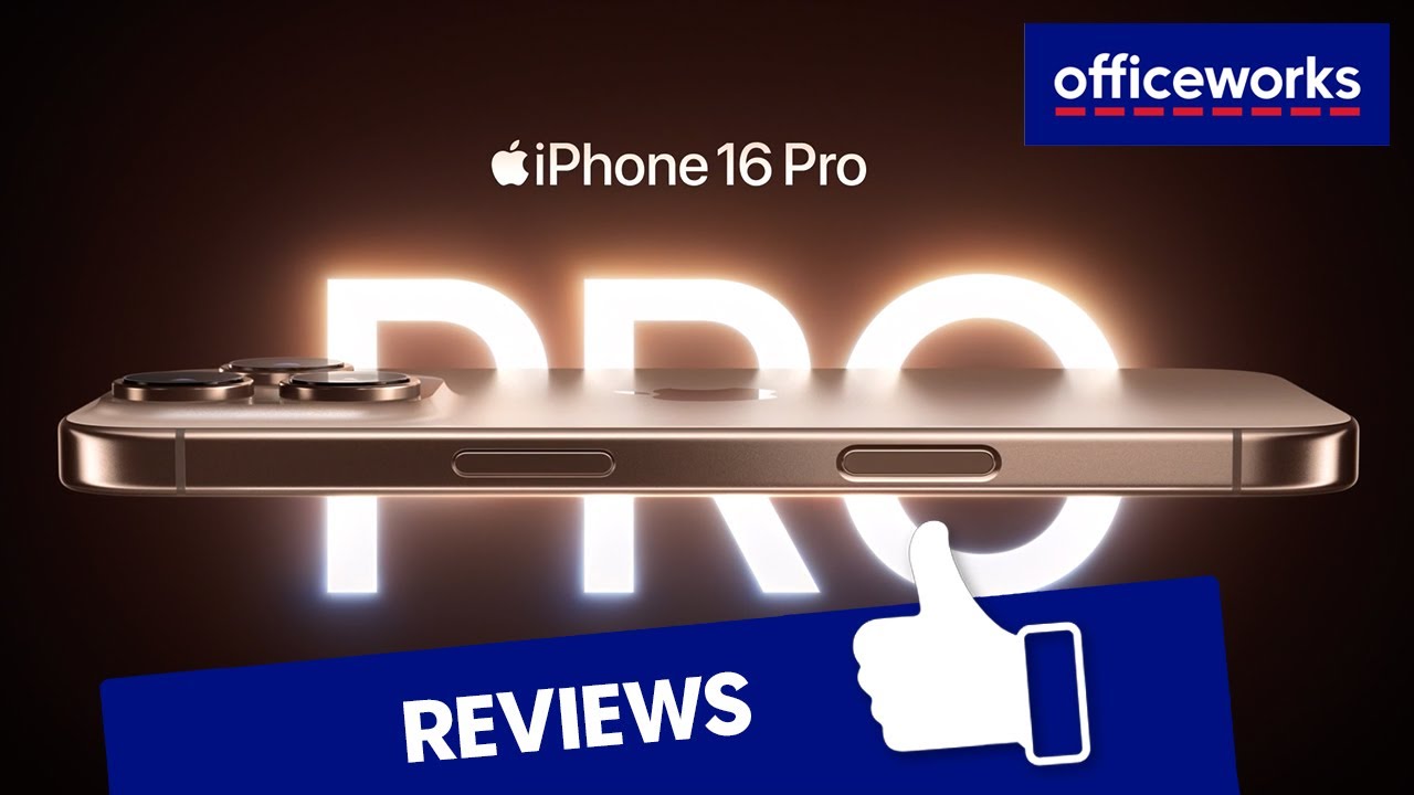 iPhone 16 Pro 512GB Black Titanium | Officeworks iPhone 16 Pro 512GB Black Titanium | Officeworks