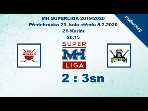 MH SUPERLIGA předehrávka 23. kola 2019/2020 Red Wheels vs Hunters 2:3sn - rozhovory