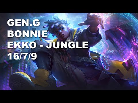 Gen.G Bonnie Jungle Ekko vs Karthus - KR Grandmaster Patch 10.9