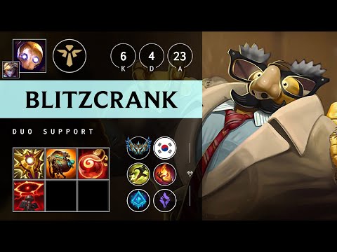 Blitzcrank Support vs Karma - KR Challenger Patch 25.09