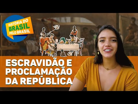 HISTÓRIA DA ESCRAVIDÃO NO BRASIL E PROCLAMAÇÃO DA REPÚBLICA (aula completa) - Débora Aladim