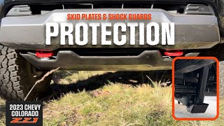 2023 Chevy Colorado Zr2 Skid Plate and Shock Guard Install