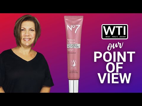 no7 Restore & Renew Face and Neck Serum - WTI product video review
