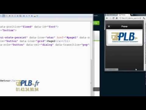 comment installer jquery mobile