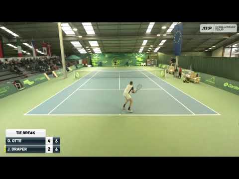 Oscar Otte (GER) vs Jack Draper (GBR) Ortisei challenger (Italy) SemiFinal