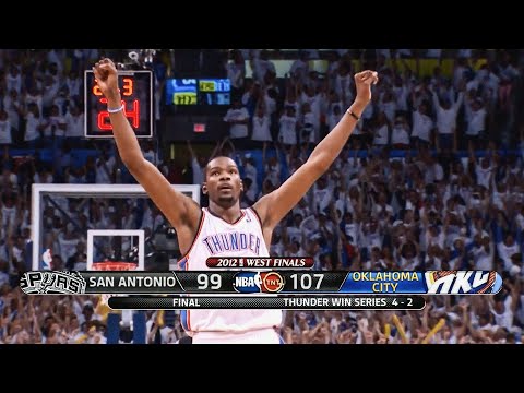 The Last Time The Thunder Advanced To The NBA Finals | June 6, 2012