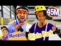 Meekah Blippi Learn To Skateboard Educational Videos For Kids Blippi And Meekah Kids TV