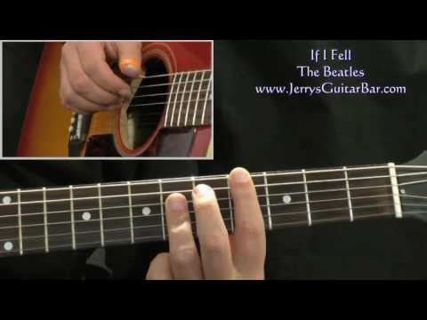 How To Play The Beatles If I Fell (intro only)