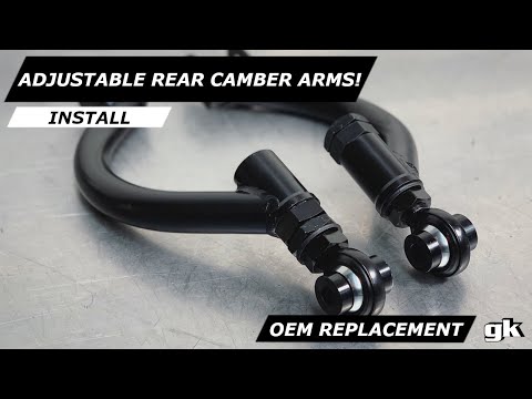 Gktech V3 Rear Camber Arms  - Install