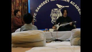 Raag Tilang Tintaal on Rubab at ITC SRA Kolkata 2011, Kengo Saito & Ashok Mukherjee (tabla)