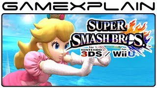 Peach in Super Smash Bros Wii U 3DS - Screenshot Slideshow