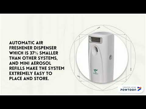 Automatic air freshener dispenser, capacity: 100 ml
