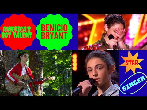 Benicio Bryant American singer and songwriter.. Exclusive AGT audition