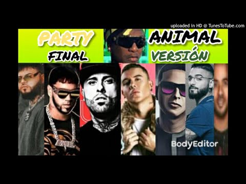 CHARLY BLACK PARTY ANIMAL (OFICIAL LATIN FULL REMIX) FT FARRUKO ➕ ANUEL AA ➕ NICKY JAM ➕ KEVIN