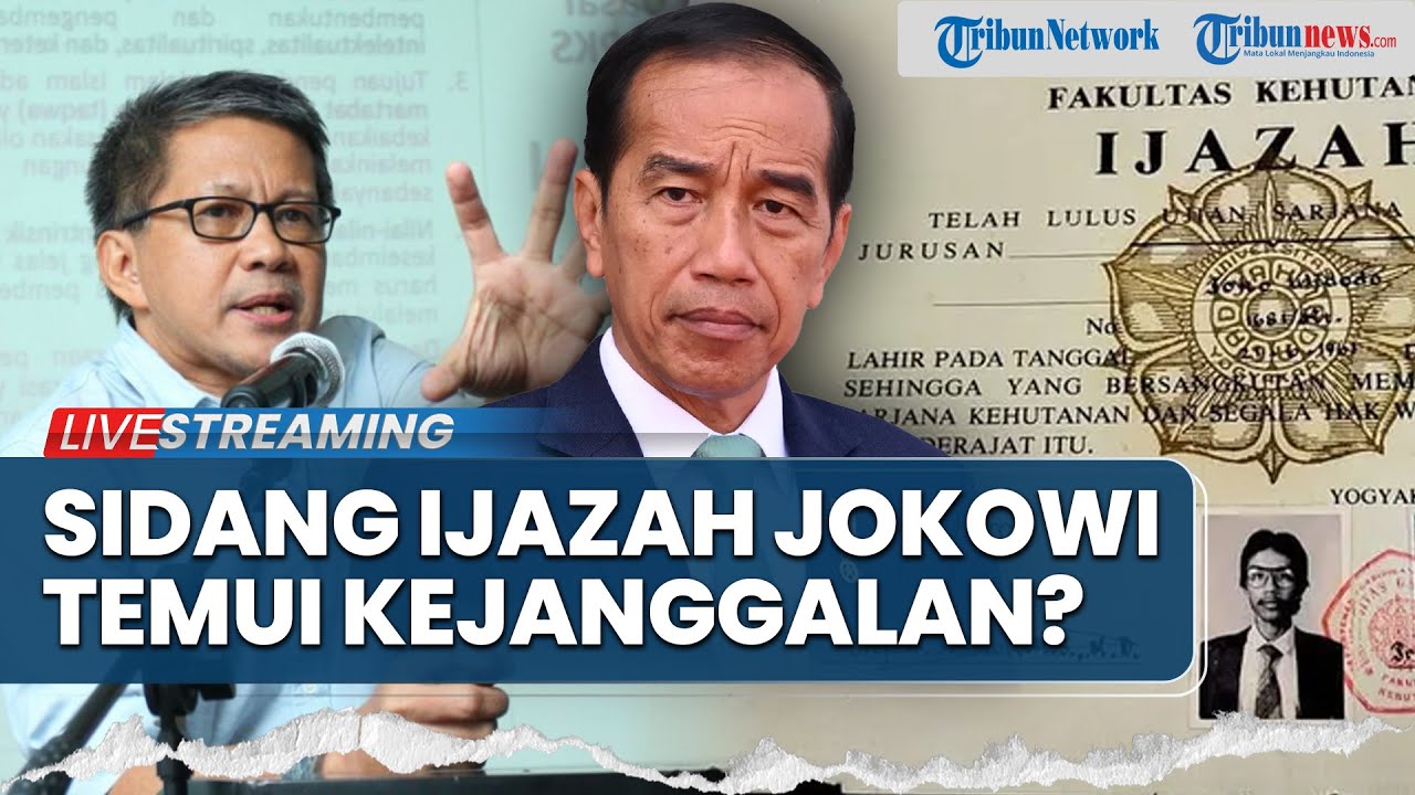 KPU Solo Akui Salinan Berkas Jokowi Dimusnahkan hingga Rocky Gerung Sebut Jokowi Kejam soal Ijazah