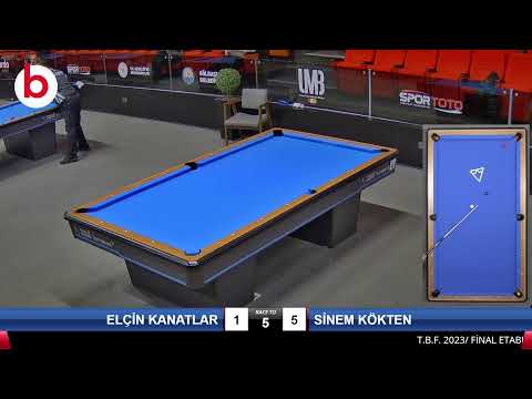 ELÇİN KANATLAR & SİNEM KÖKTEN Bilardo Maçı - 