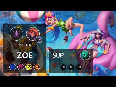 Zoe Support vs Thresh - EUW Master Patch 9.24