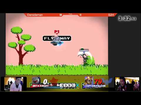 DVDA #9 Singles: Dansdaman (Captain Falcon) vs S2H (Meta Knight)
