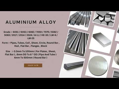 Aluminium 6061 t6 round bar