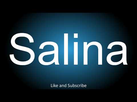 How to correctly pronounce in Spanish - Salina.