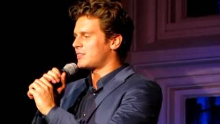 Jonathan Groff Talking About Glee and Adele at The Cabaret
