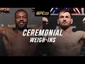 UFC 309 Ceremonial Weigh In