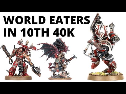 World Eaters in Warhammer 40K 10th Edition - Full Index Rules, Datasheets and Launch Detachment