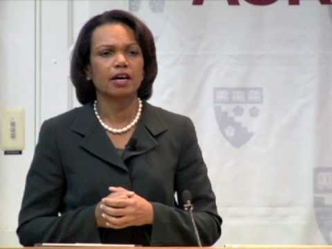 , title : 'Condoleezza Rice: Why Democracy Matters'