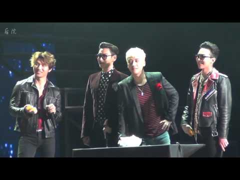 [HY fancam]160312 BIGBANG MADE V I P TOUR IN SHANGHAI - 夹乒乓球游戏_GD+V.I focus