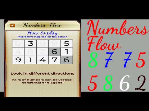 Numbers Flow. Make 10 or Pairs